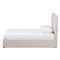 Baxton Studio Taylor Modern Light Beige Queen Size Gas-Lift Platform Bed 137-7512 - alternate 5